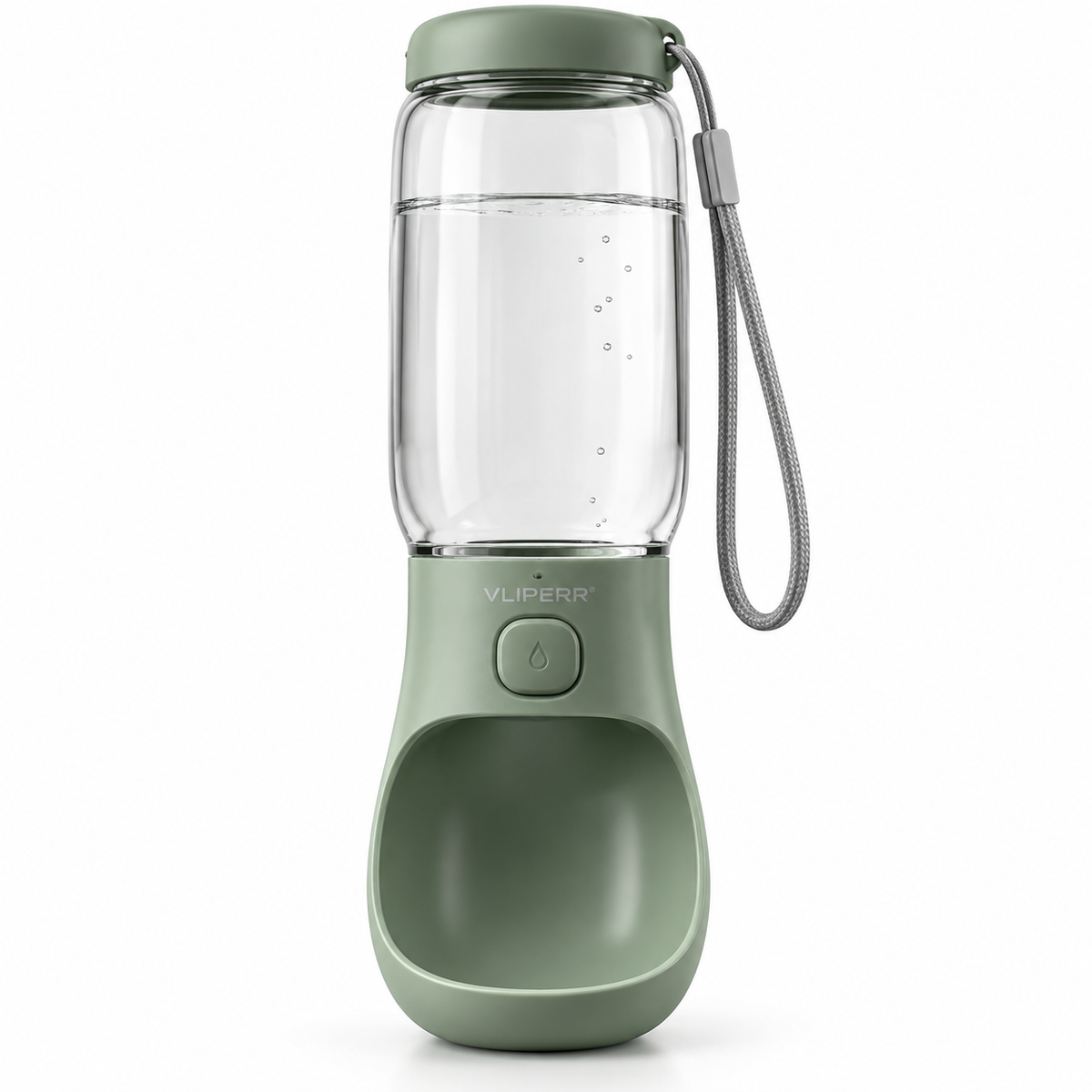 VLIPERR® AquaPaw Portable Pet Water Bottle & Drinking Bowl