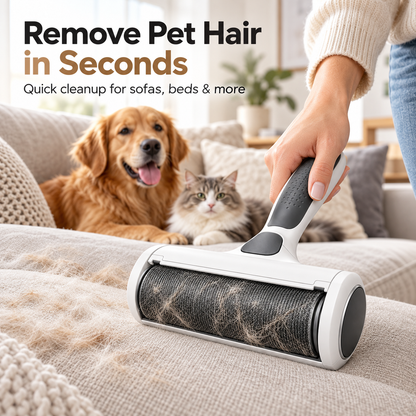 VLIPERR® FurLift Self-Cleaning Pet Hair Remover Roller