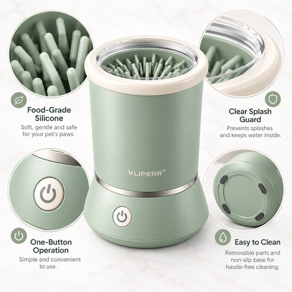 VLIPERR® PawFresh One-Touch Pet Paw Washer & Massager