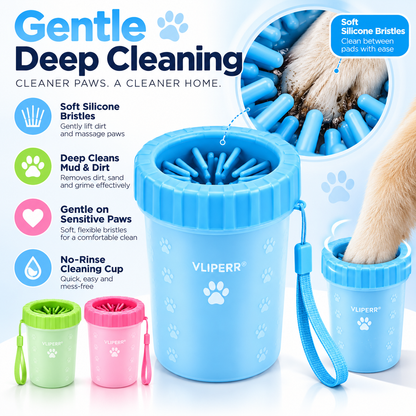 VLIPERR® PawClean Silicone Pet Paw Washer Cup